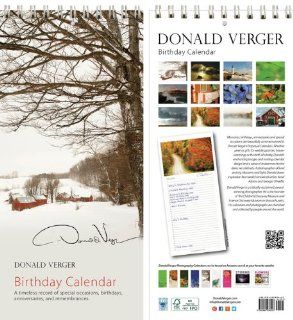 Donald Verger Jenne Farm Vermont Birthday and Anniversary Perpetual Wall Desk Fine Art Books and Calendars   Unique and Great Nature Gifts and Stocking Stuffers for Christmas, Xmas & Holidays for Him, Her, Women, Men, Husband and Wife   Updated 2014  