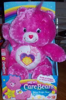 Care Bears Fluffy & Floppy with Sweet Scents! Shine Bright Bear & DVD: Toys & Games