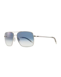 Mens Clifton Photochromic Sunglasses, Silver   Oliver Peoples   Silver