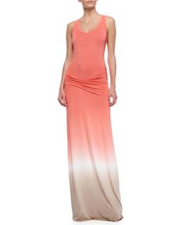 Womens Hamptons Ombre Tank Maxi Dress   Young Fabulous and Broke   Coral ombre