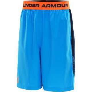 UNDER ARMOUR Mens Burst Woven Shorts   Size Small, Electric Blue