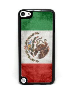 Mexican Flag   Case for iPod Touch 5th Generation   Black : MP3 Players & Accessories
