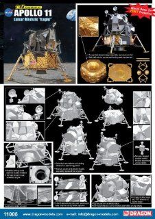 Dragon Models 1/48 Apollo 11 Lunar Module "Eagle": Toys & Games