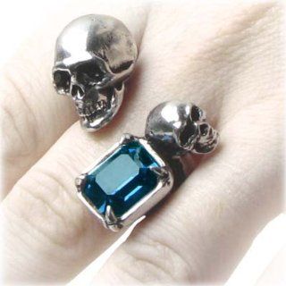 In the Shadow of Death Spati Alchemy Gothic Ring: Skull Ring For Women: Jewelry