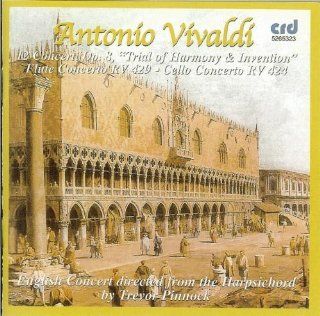 Antonio Vivaldi 12 concerti Op 8 for Violin & Orchestra "Trial of Harmony & Invention" / Flute Concerto RV 429 Cello Concerto RV 424: Music