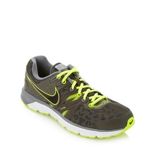 Nike Grey leopard mesh running trainers