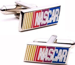 Cufflinks Inc Men's NASCAR Cufflinks Multicolored: Cuff Links: Jewelry