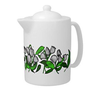 Lily of The Valley Porcelain Teapot  