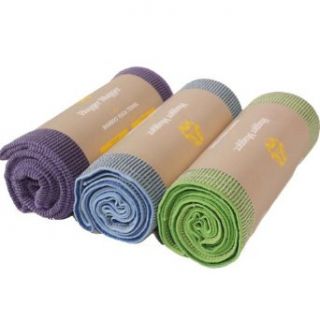 Eco Bamboo Yoga Towel, Lime Green: Clothing