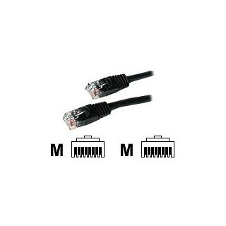 StarTech Black Snagless RJ45 UTP Cat 5e Patch Cable   3 Feet (45PATCH3BK): Electronics