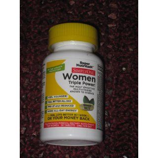 Super Nutrition Simply One Women 90 tab: Health & Personal Care