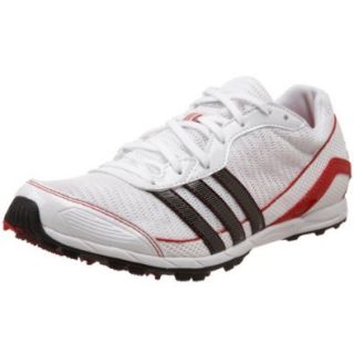 adidas Women's Xcs Spikeless Running Shoe,Running White/Black/Light Scarlet,11.5 M US Shoes