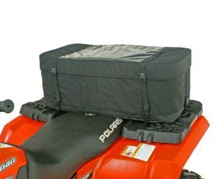 American Trails   Large Trunk Rack ATV Bag Black   Zipperless Magnetic Closure   w/ Map Window & Rain Cover: Automotive