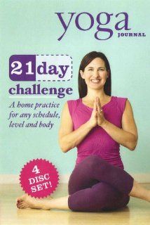 Yoga Journal: 21 Day Challenge Transform Your Body in 3 Weeks (4 Disc Set): Not Known, Yoga Journal: Movies & TV
