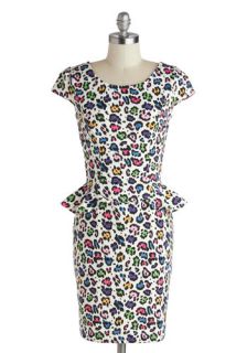Betsey Johnson Purr ty Animal Dress  Mod Retro Vintage Dresses