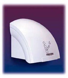 Stiebel Eltron Galaxy2 Touchless ABS Housing 208/240 Volt 95 CFM Electric Hand Dryer, White: Home Improvement
