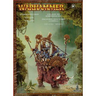 Lizardmen Stegadon Plastic Warhammer Fantasy: Toys & Games
