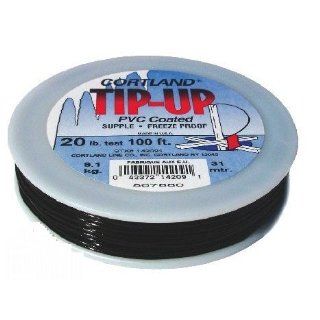 Cortland PVC Coated Tip   Up Line : Ice Fishing Line : Sports & Outdoors