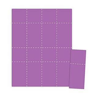 Blanks/USA 2 1/8 x 5 1/2 Digital Cover Event Ticket, Purple, 400/Pack