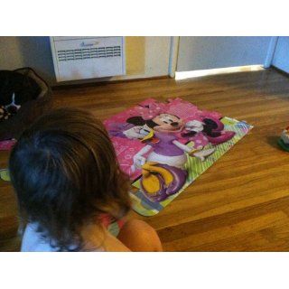 Minnie Mouse Floor Puzzle: Toys & Games