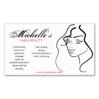 Hair & Beauty salon business card design Business Cards