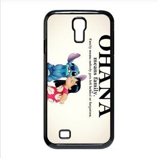 FashionCaseOutlet Ohana Means Family Lilo and Stitch Cases Accessories for Samsung Galaxy S4 I9500 Cell Phones & Accessories