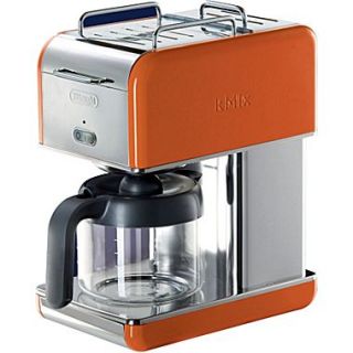 Delonghi Kmix DCM04 10 Cup Coffee Maker, Orange  Make More Happen at
