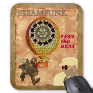 Steampunk ~ Feel The Heat Mouse Pad