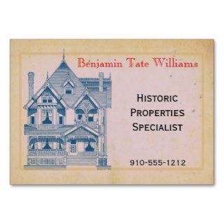 Vintage House Real Estate Renovation Business Card Business Card Templates