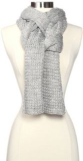 Vince Camuto Women's Cable Scarf, Grey Heather, One Size