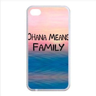 iphone 4/4s Case FashionCaseOutlet Ohana Means Family Lilo and Stitch Apple iphone 4/4s TPU case: Cell Phones & Accessories
