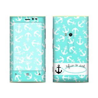 Refuse to Sink Design Protective Decal Skin Sticker (Matte Satin Coating) for Nokia Lumia 920 Cell Phone: Cell Phones & Accessories