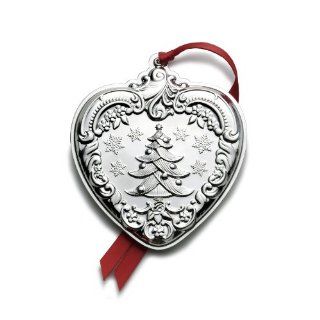 Wallace 2012 Grande Baroque Heart Ornament, 21st Edition   Decorative Hanging Ornaments