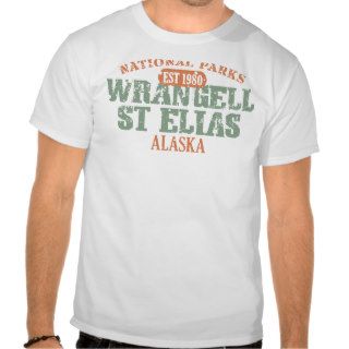 Wrangell St Elias National Park Tee Shirts