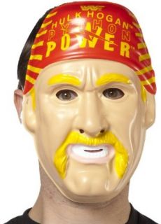 Hulk Hogan Mask One Size Fits Most: Clothing