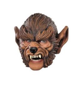 Scary Masks Werewolf Chin Strap Mask Halloween Costume   Most Adults: Clothing