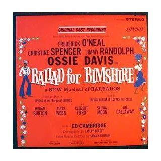 BALLAD FOR BIMSHIRE (ORIGINAL CAST LP, 1963): Music