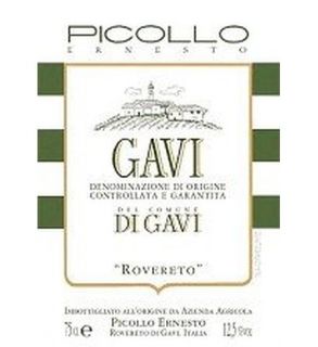 Picollo Ernesto Gavi Di Gavi Rovereto 2011 750ML: Wine