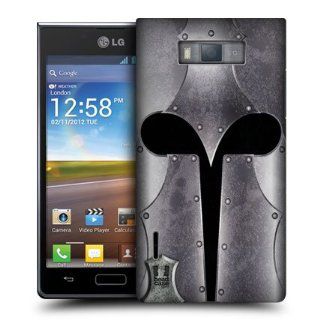 Head Case Designs Mad Helm Medieval Armory Hard Back Case Cover For LG Optimus L7 P700: Cell Phones & Accessories
