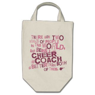 Cheer Coach Gift Canvas Bags