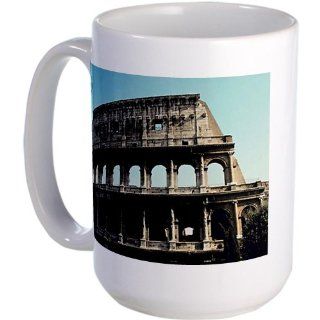 CafePress Italy Colosseum Large Mug Large Mug   Standard: Kitchen & Dining
