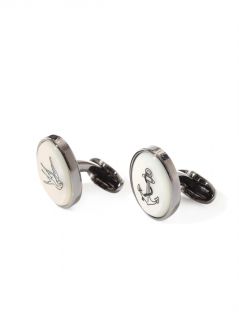 Anchor and swallow cufflinks  Paul Smith Shoes & Accessories