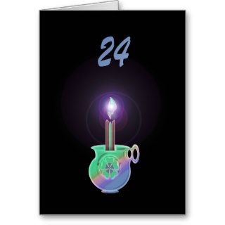 24 Birthday Card