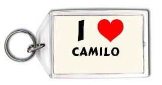 I love Camilo personalized keychain (first name/surname/nickname): Sports & Outdoors