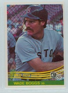 1984 Donruss Baseball 151 Wade Boggs Red Sox Near Mint to Mint from Factory Sealed Set at 's Sports Collectibles Store