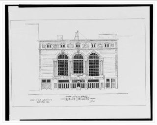 Historic Print (L): [Rialto Theatre, S. State St. near E. Van Buren St., Chicago, Illinois] / AFD 1926.  