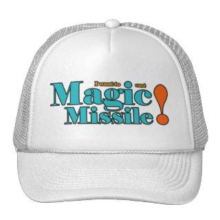 I want to cast magic missile! Geek Hats