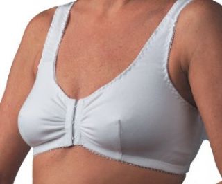 Nearly Me Cotton Front Hook Mastectomy Leisure Bra Style 500 at  Womens Clothing store: Bras
