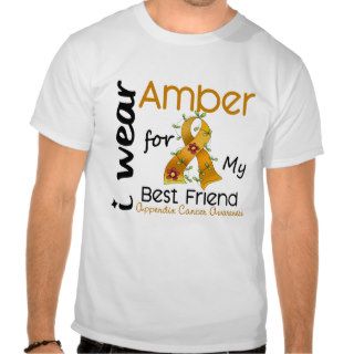 Appendix Cancer I Wear Amber For My Best Friend 43 T Shirts