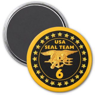 Seal Team 6 USA Fridge Magnet